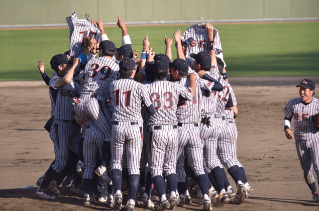 岐阜県学生野球リーグも熱い戦いを繰り広げます