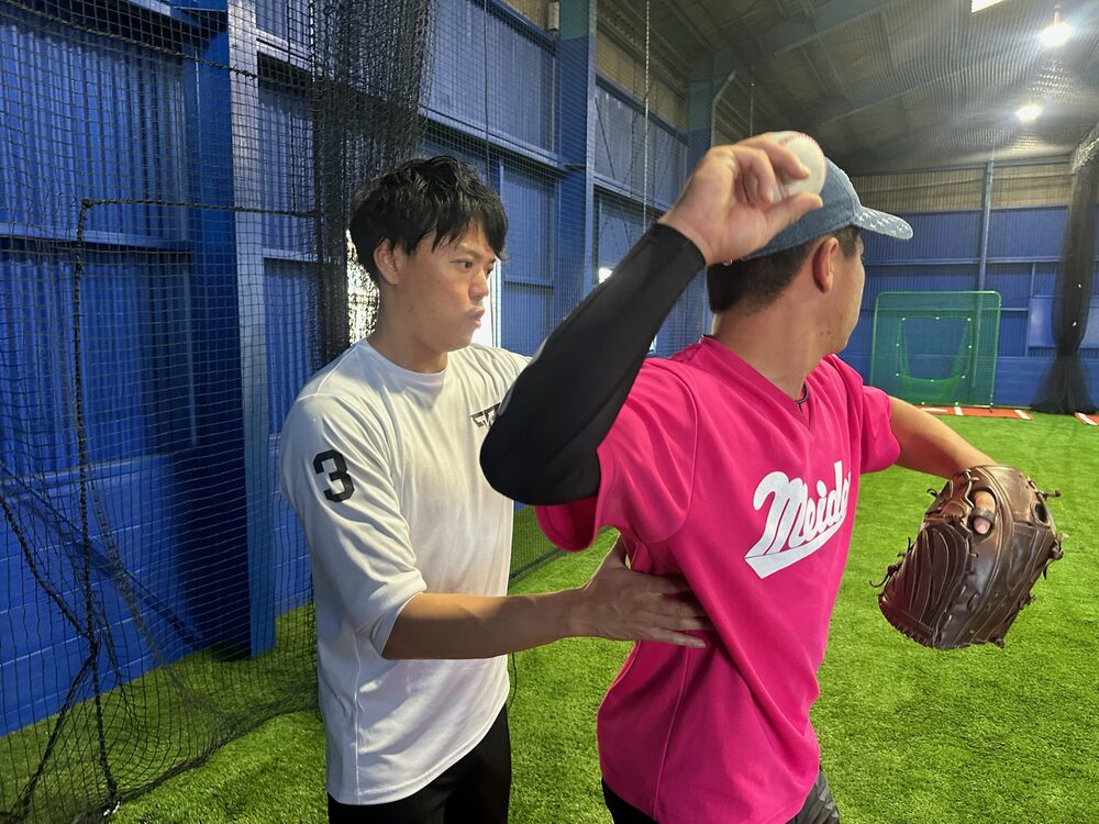 課題に合わせた改善メニューの様子
