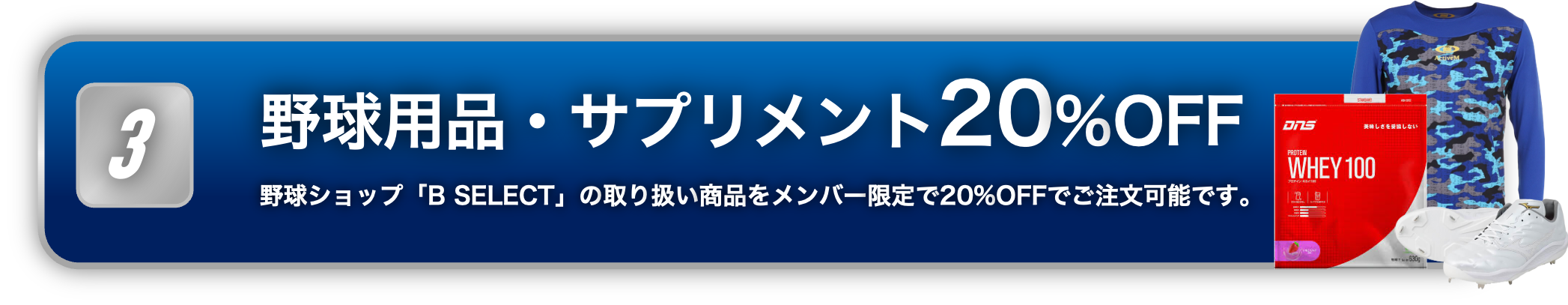 BASEBALL ONE メンバー特典 3