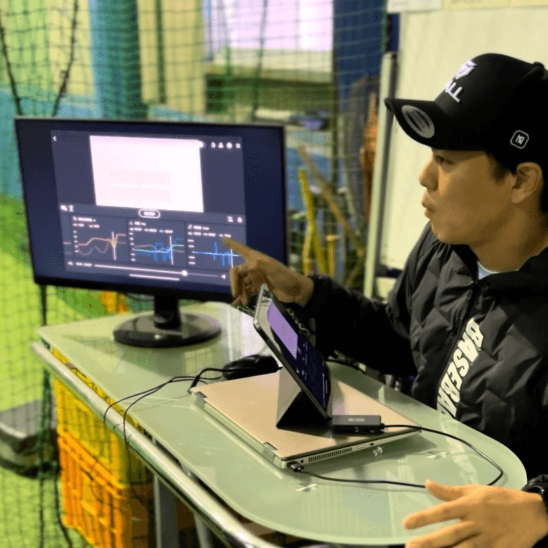 豊川フィールドでの動作解析